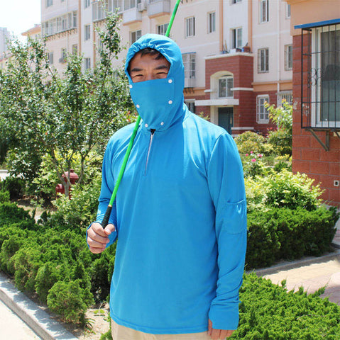 Sun Protection Hooded Shirt
