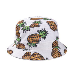 Pineapple Printed Bucket Hat