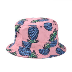 Pineapple Printed Bucket Hat