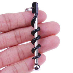 Cork Screw Bottle Opener Keyring