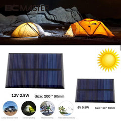 12V 2.5W Solar Panel