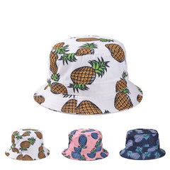 Pineapple Printed Bucket Hat