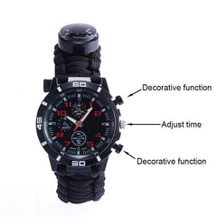 Rescue Rope Compass Watch