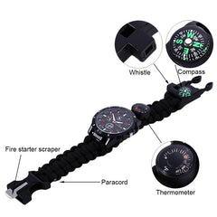 Rescue Rope Compass Watch