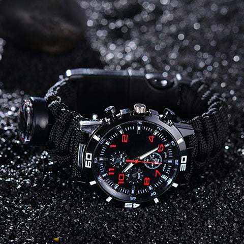 Rescue Rope Compass Watch