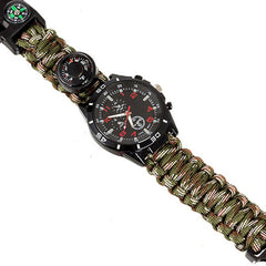 Rescue Rope Compass Watch
