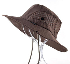 Wide Brim Bucket Hat