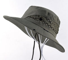 Wide Brim Bucket Hat
