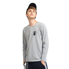 Autumn Spring Button T-shirt